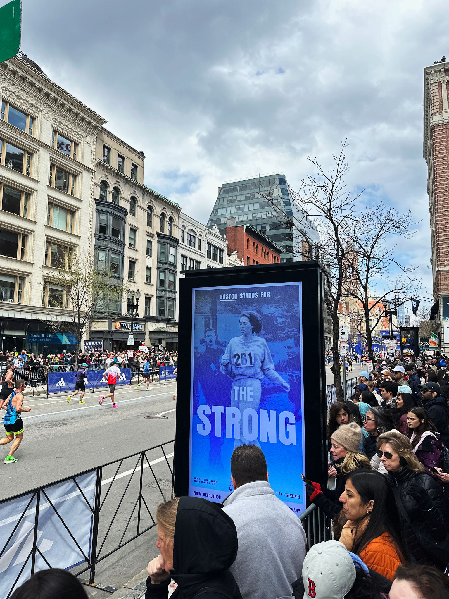 Boston 250 marathon OOH 1