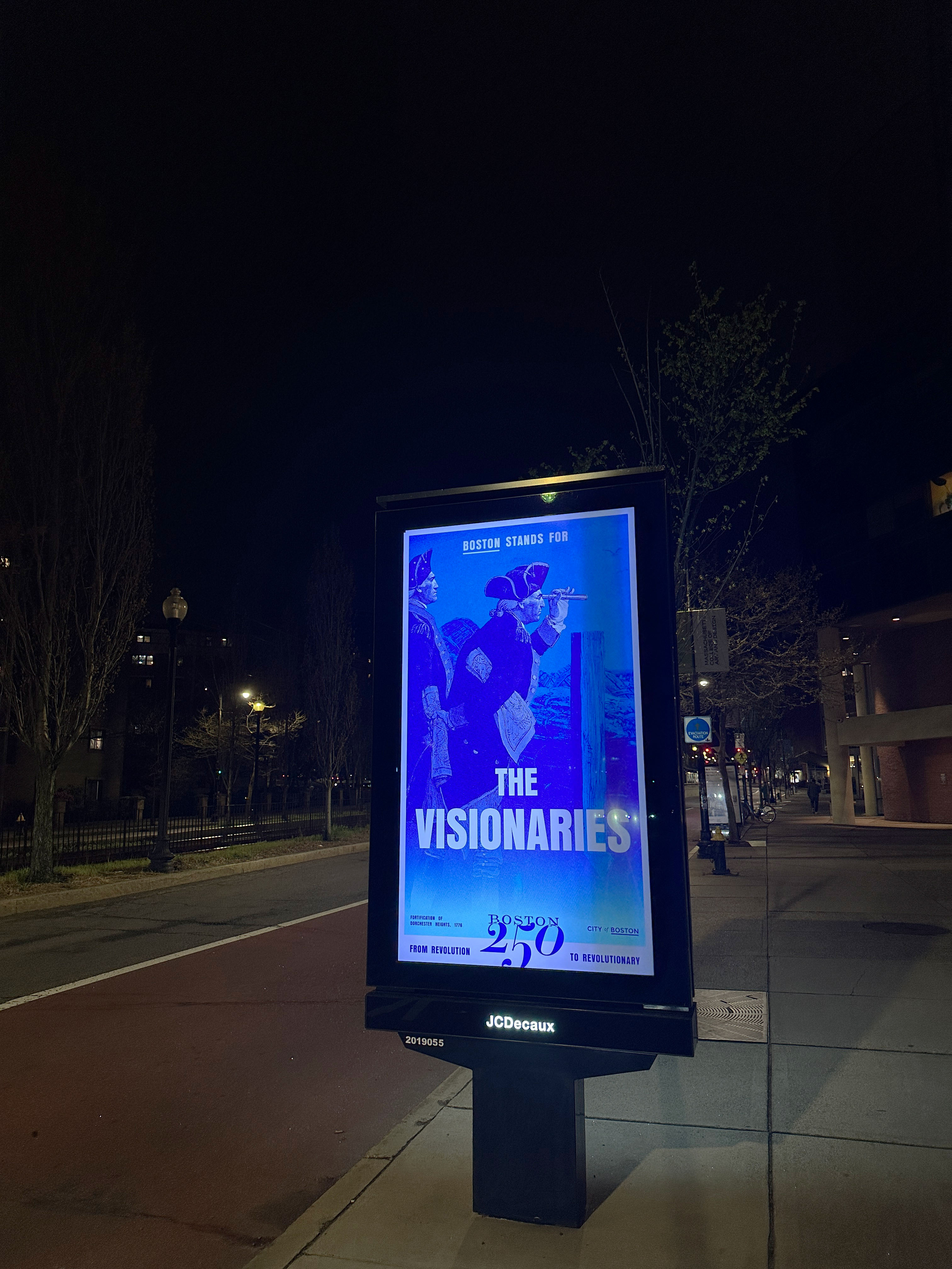Boston 250 MassArt OOH 1