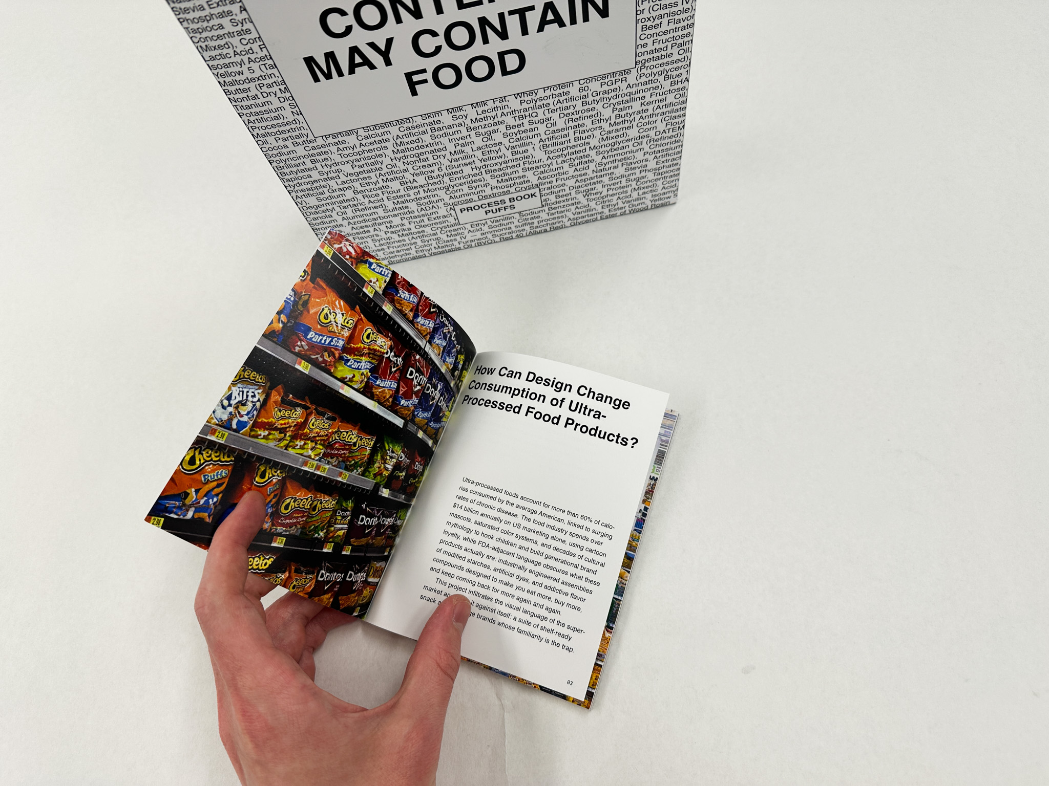 Process book cereal box prize 9