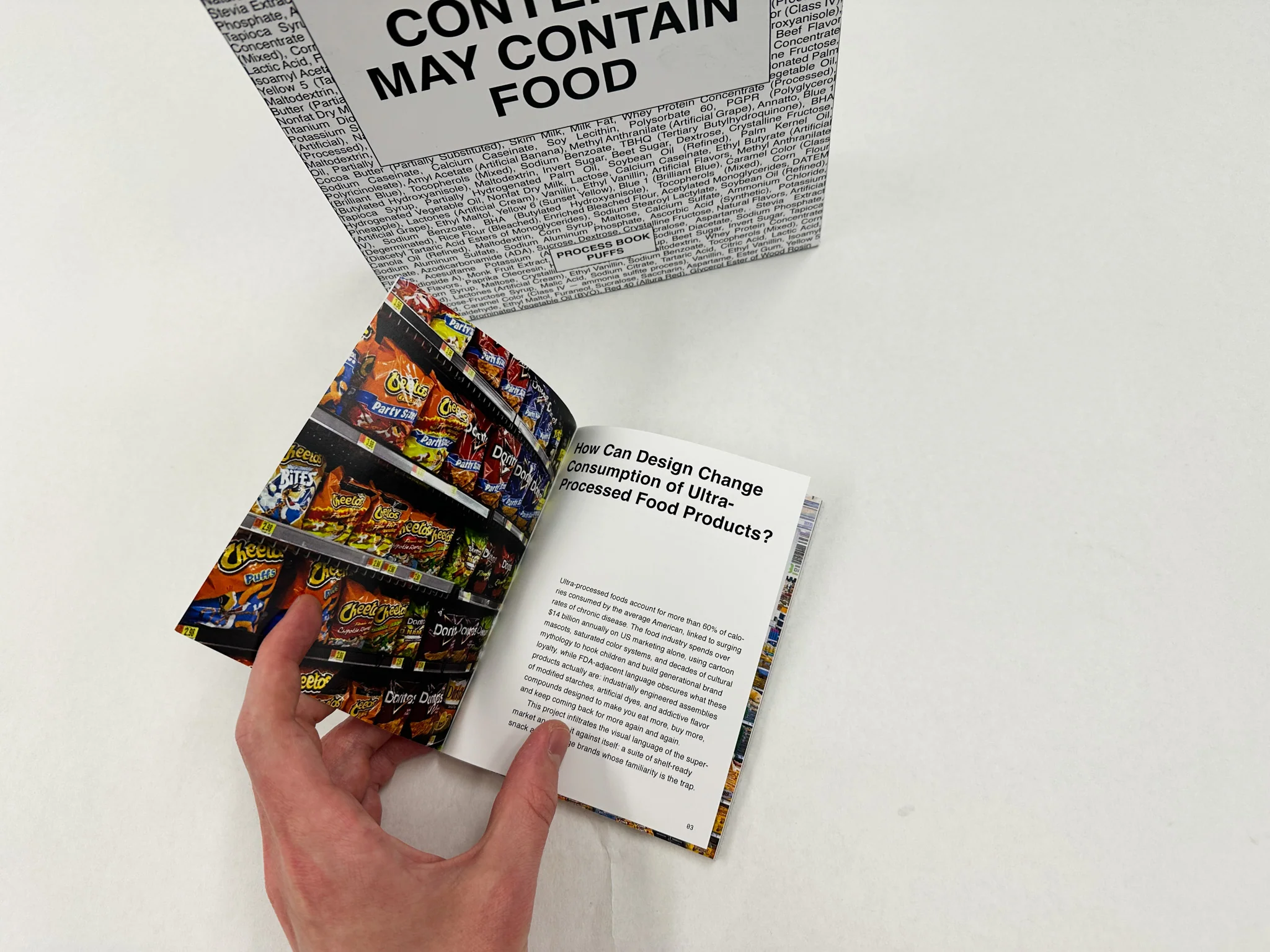 Process book cereal box prize 9